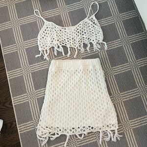 Mesh cover up set